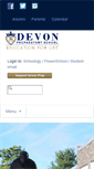 Mobile Screenshot of devonprep.com